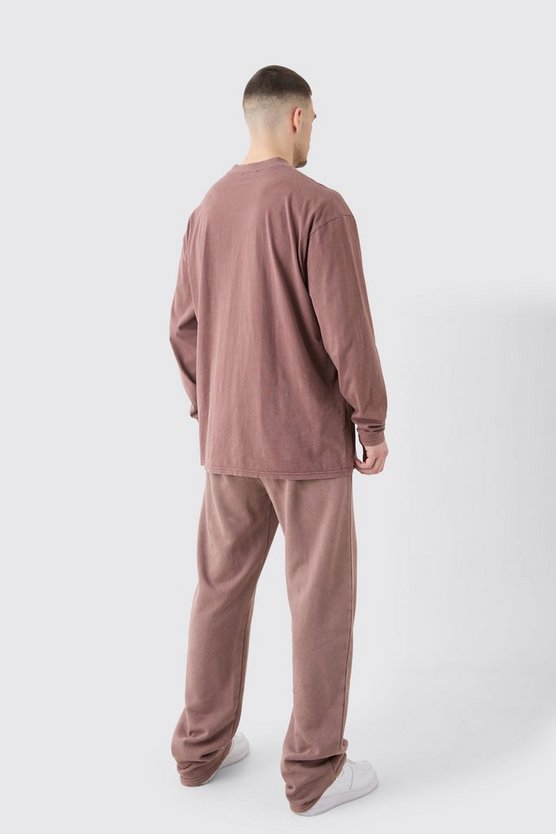 Tall langärmliges Oversize T-Shirt