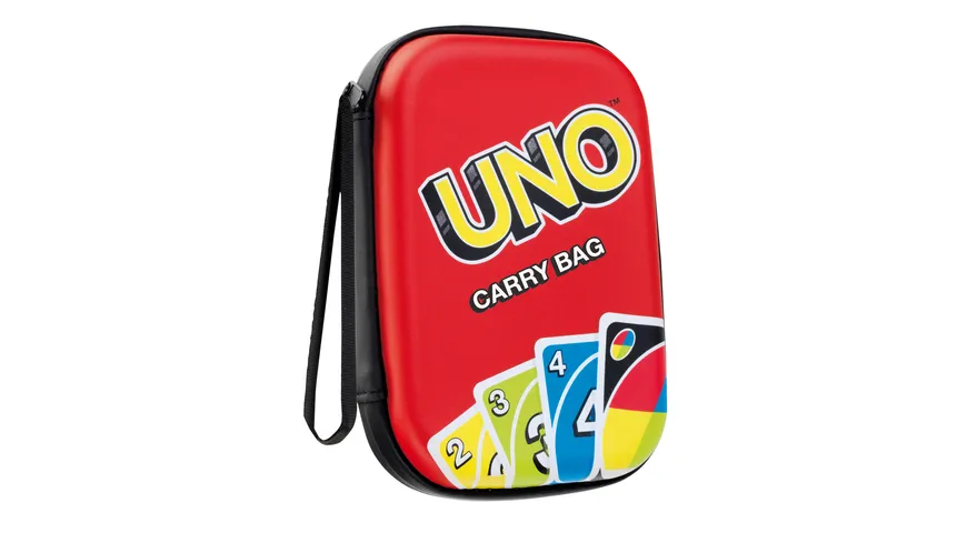 Theo Klein 5901 UNO Tragetasche I Praktische Spielkarten-Tasche für unterwegs I Schützt Karten vor Nässe und Staub