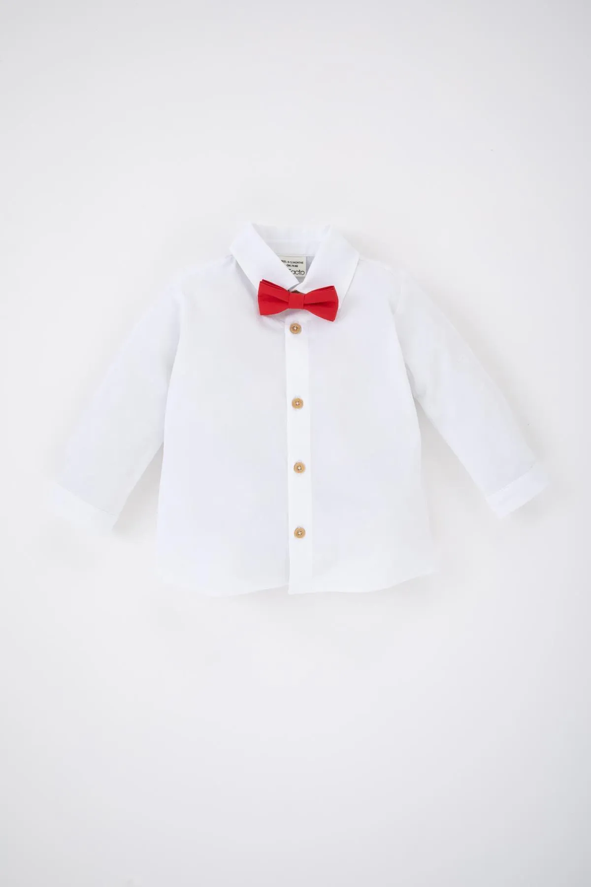 DeFacto  2-teiliges Set mit langärmeliger Fliege für Babys (Jungen) Z3012a223sp
