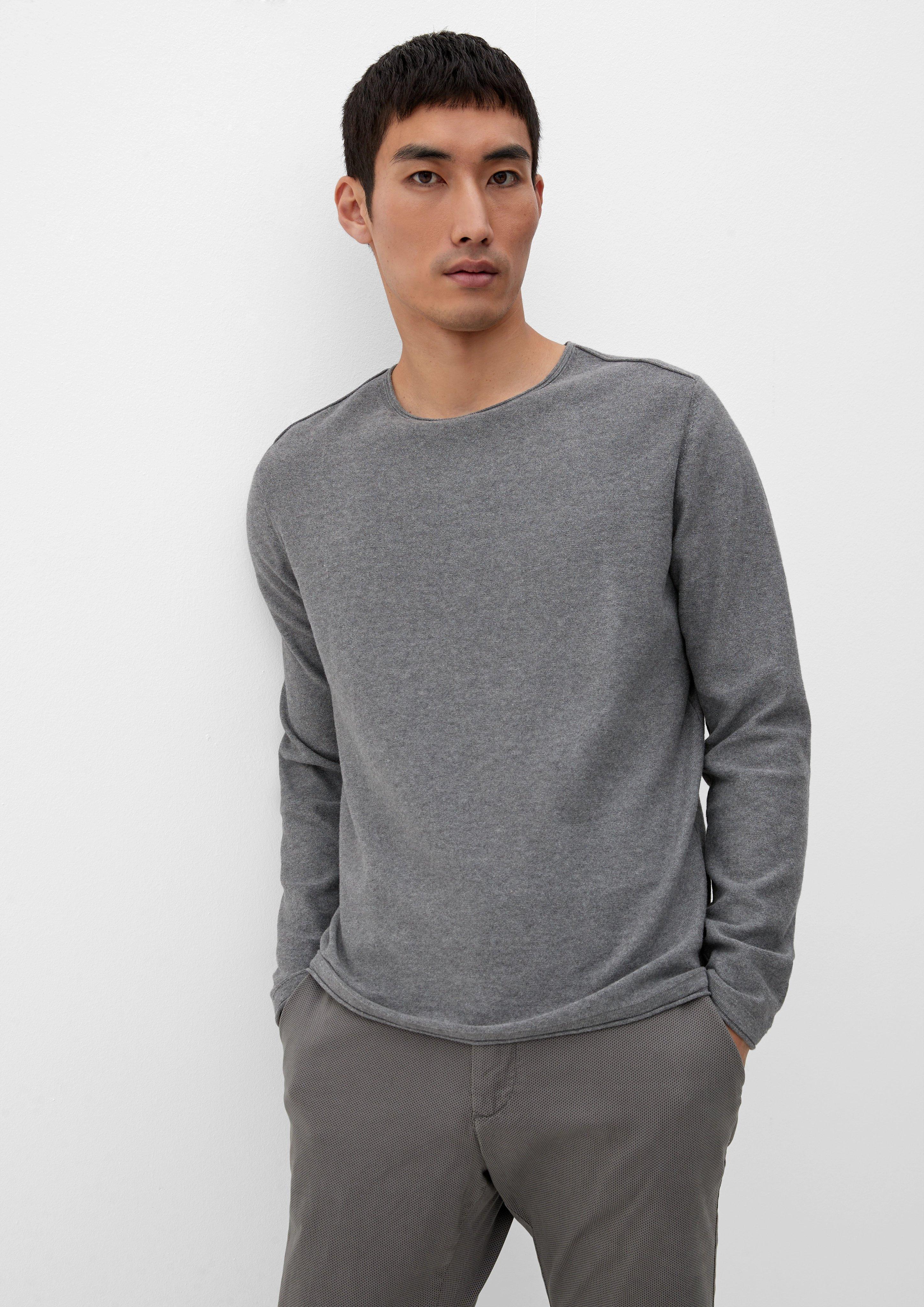 Pullover mit Rollsaumblende  2124525-9730