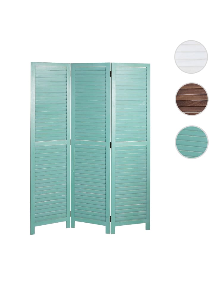 MCW Paravent C30 im Shabby-Look, Grün günstig kaufen onesize