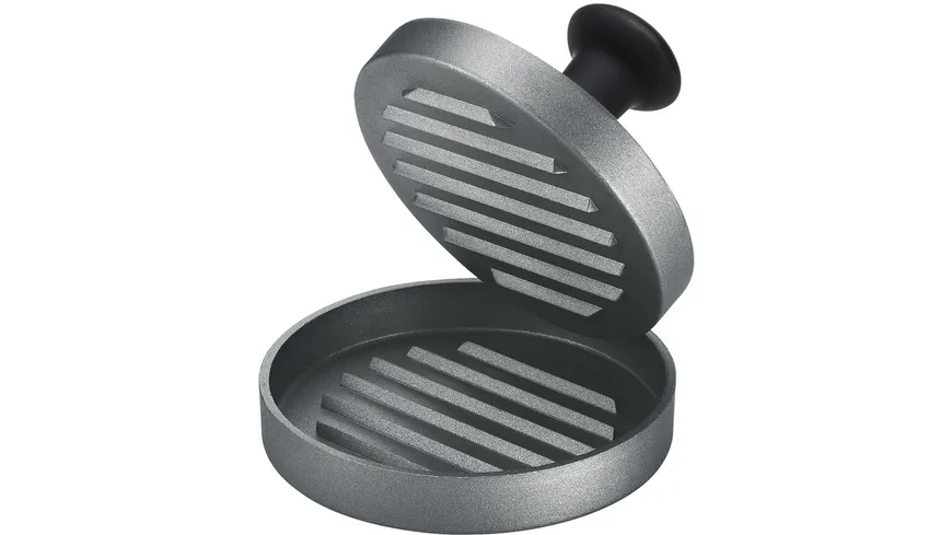 KÜCHENPROFI Hamburgerpresse Ø 12cm Grau