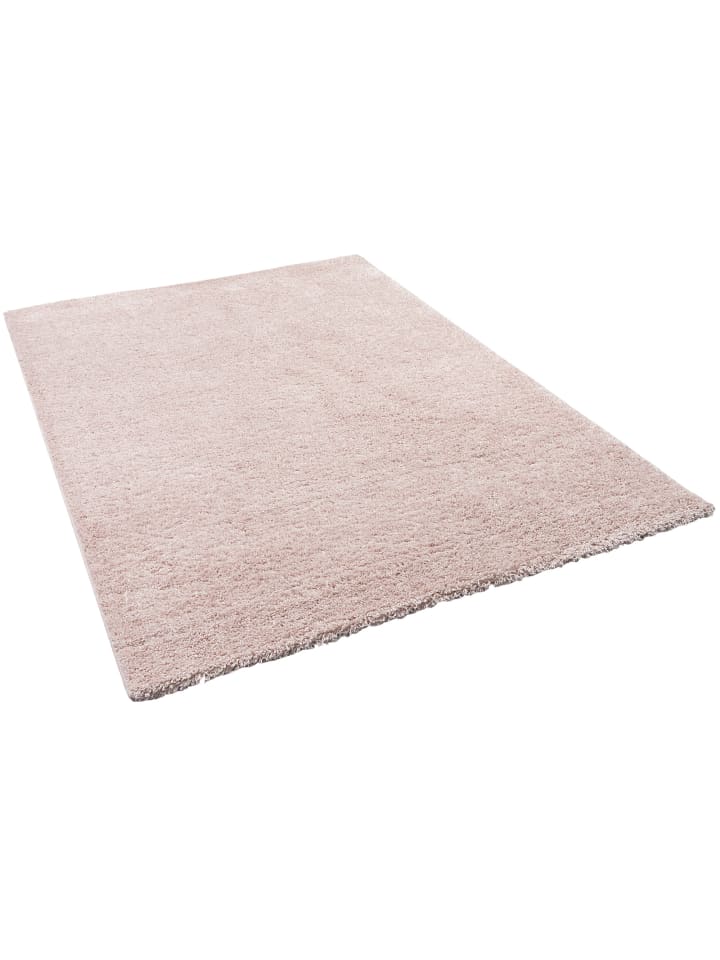 Pergamon Hochflor Langflor Teppich Aloha in Rosa günstig kaufen