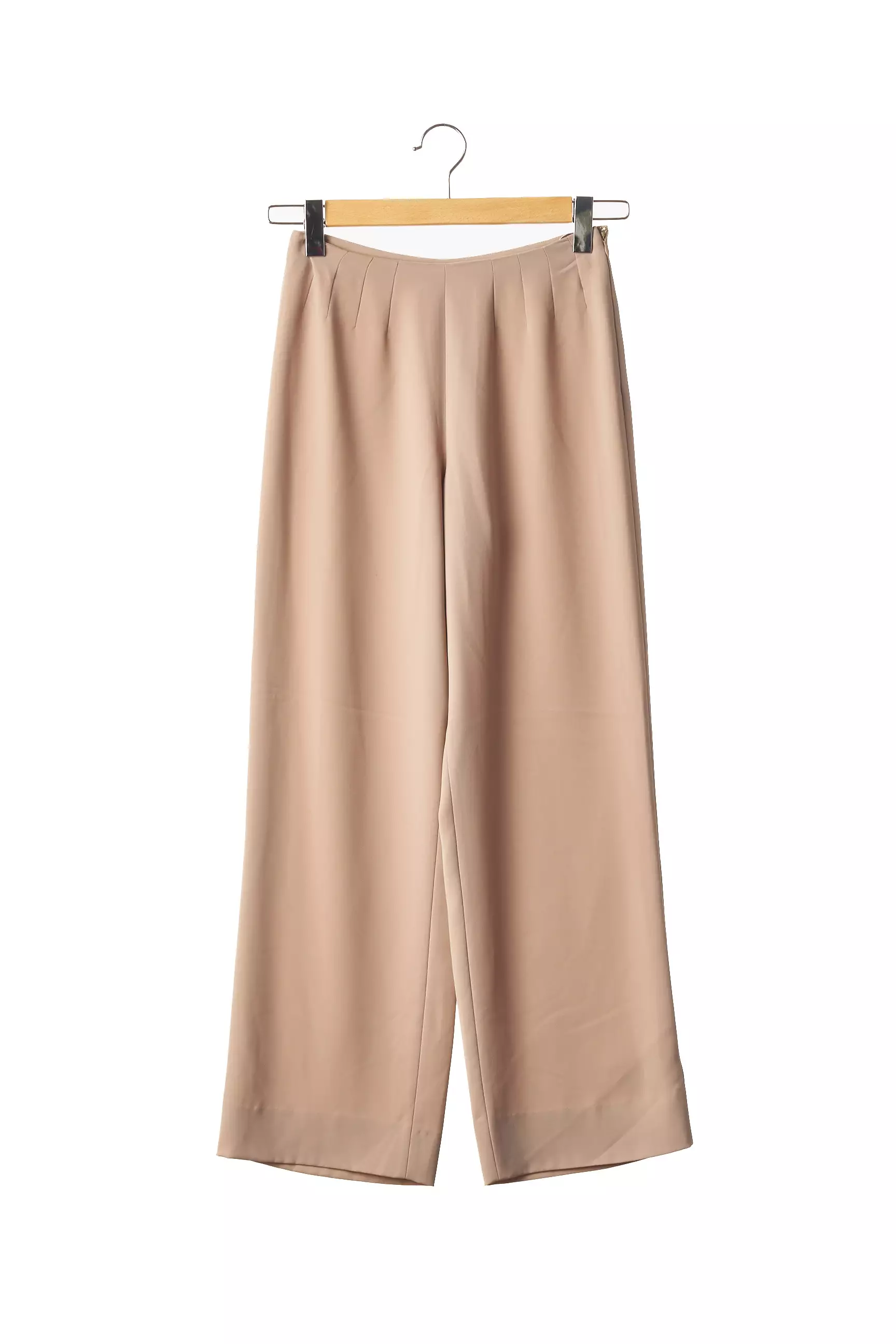 Thierry Mugler Pantalons Larges Femme couleur marron