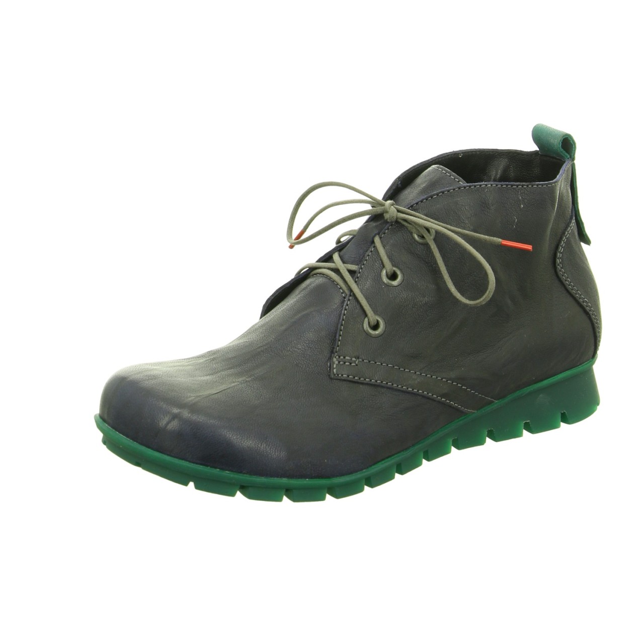 THINK Schnür-Stiefeletten blau