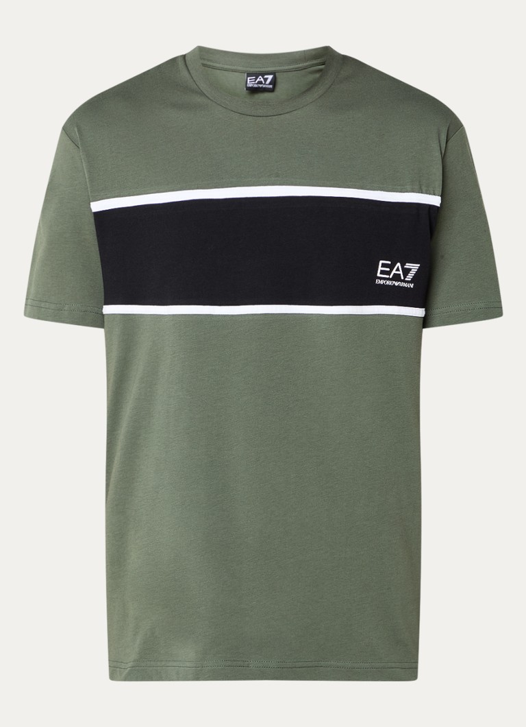 Tricou Emporio Armani cu logo imprimat