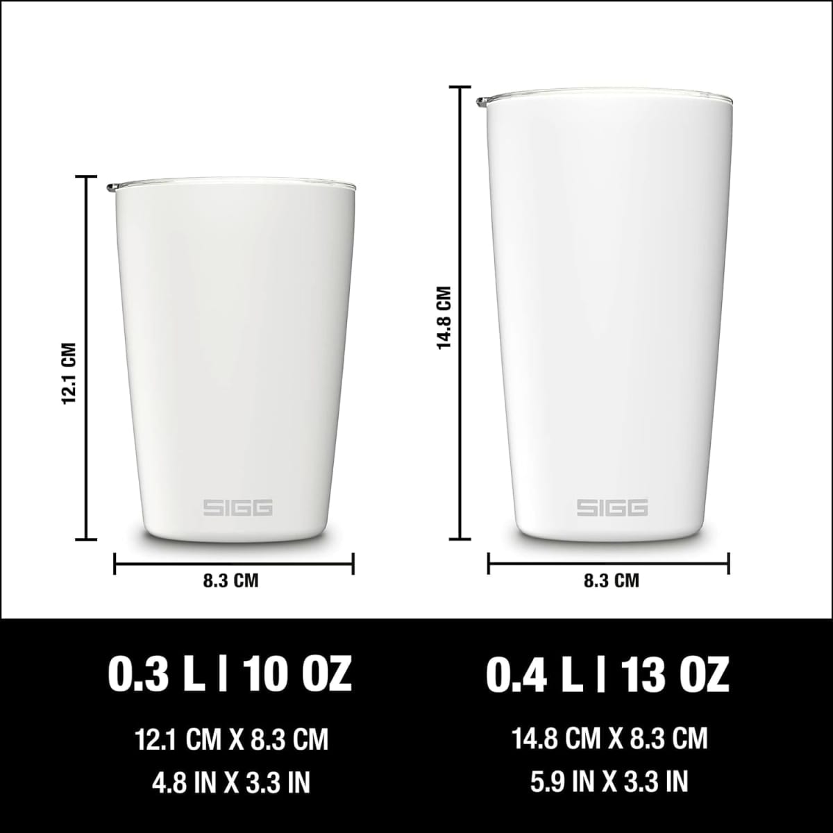 Kaffeebecher to-go Neso Cup weiß 300ml, 1 St
