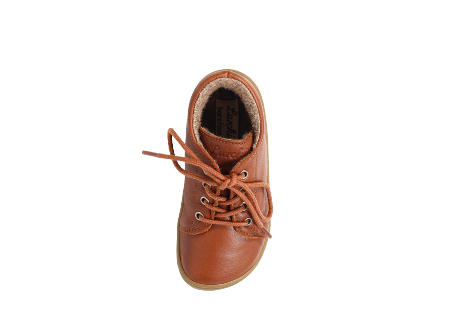 Lurchi Stiefel Nanino- Barefoot - ambra