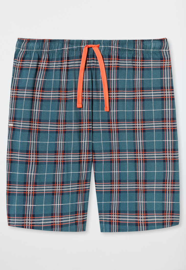 Bermudashorts Organic Cotton mehrfarbig kariert - Mix+Relax