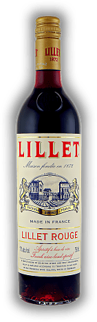 Lillet rouge Lillet rouge Vollmundiger roter Weinaperitif mit unvergleichlichem Aroma. 0,75	 Liter - Vol 17%