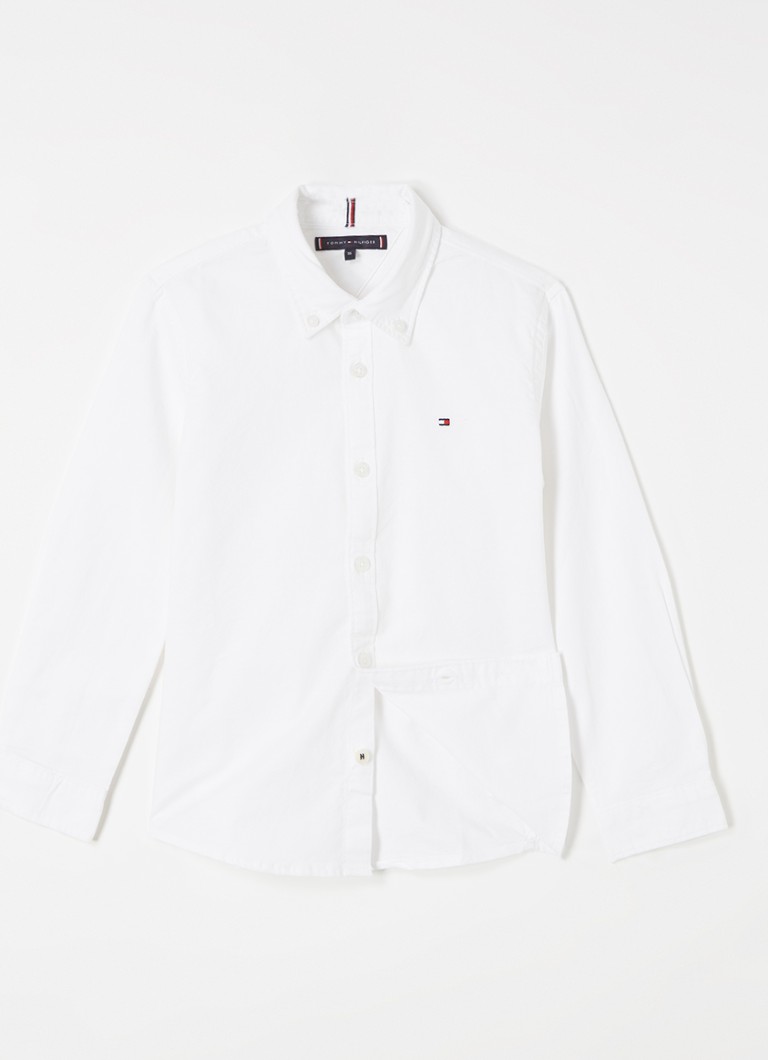 Camisa Tommy Hilfiger com bordado do logotipo