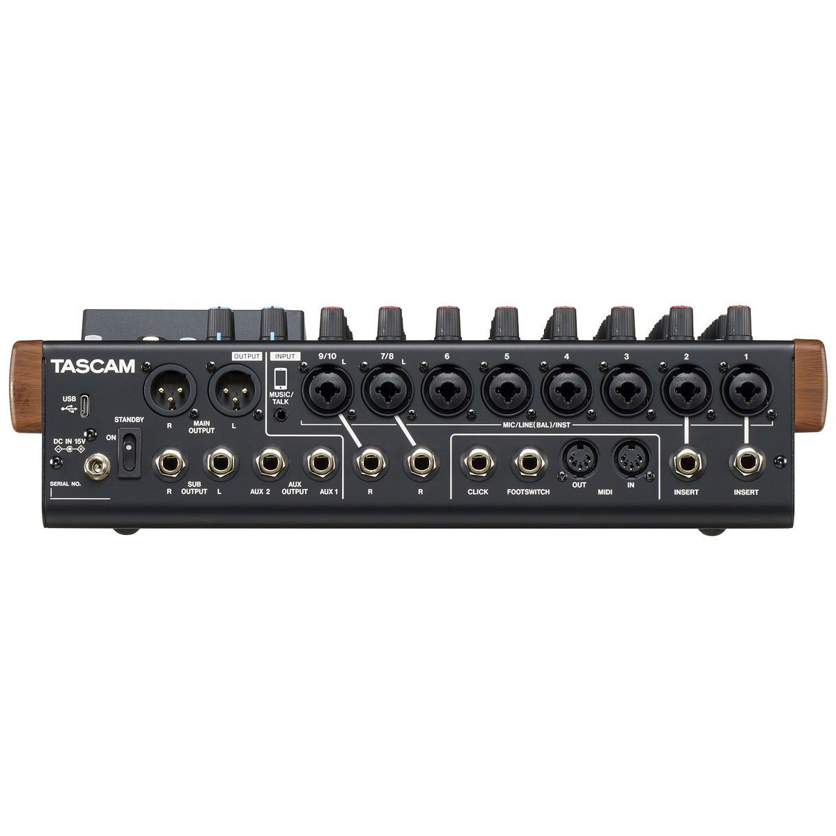 Tascam Mischpult Tascam Model 12 Mischpult + Kopfhörer