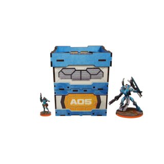 District 5 Guardhouse PREPAINTED (blue)