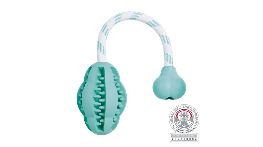 Trixie DentaFun Jumper/Seil Naturgummi Mintfresh 8 / 28 cm