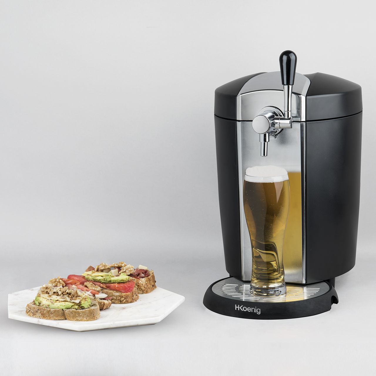 H.Koenig Bierzapfanlage, Temperatur: 4 °C