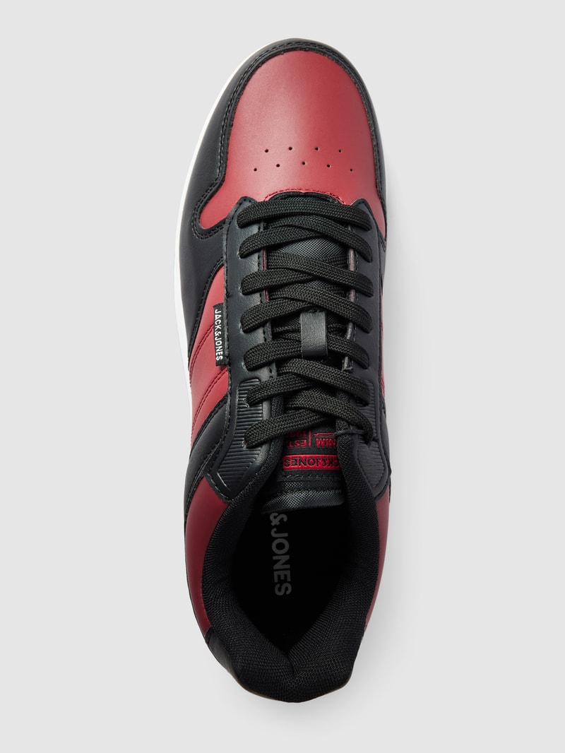 Sneaker mit Label-Details Modell 'JAM' in dunkelrot