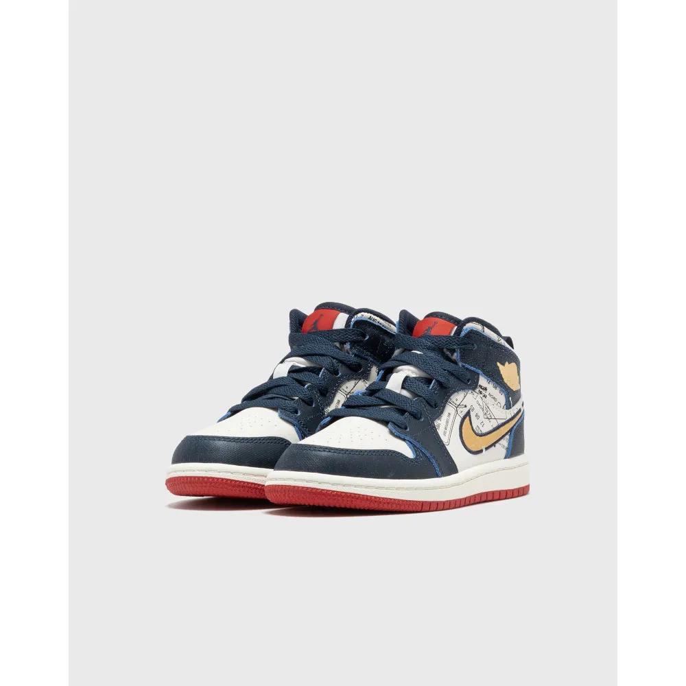 NIKE JORDAN 1 Mid SE PS FN1352-400 / blau