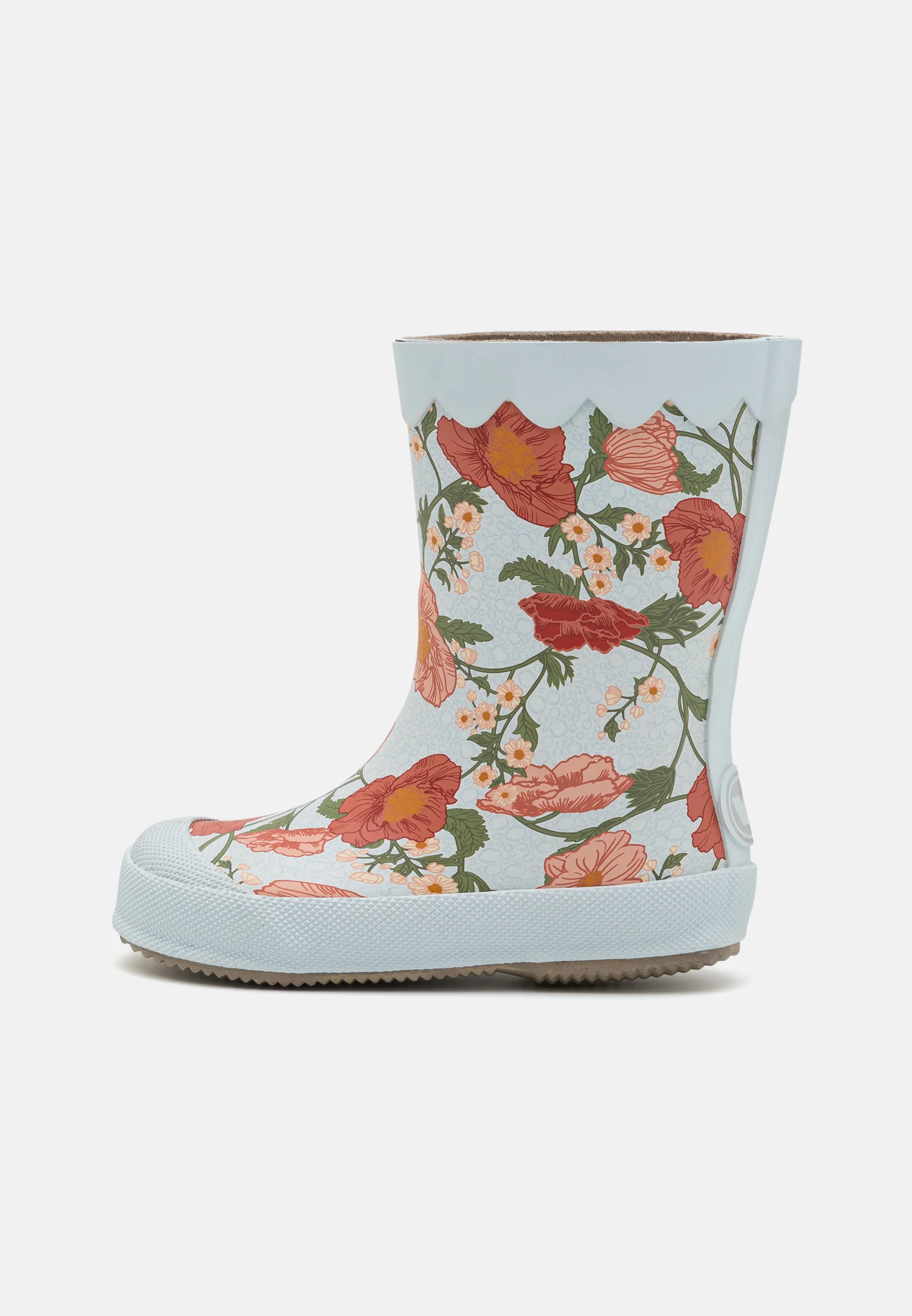 Botas de goma de trigo con estampado ondulado y barro - Botas de goma