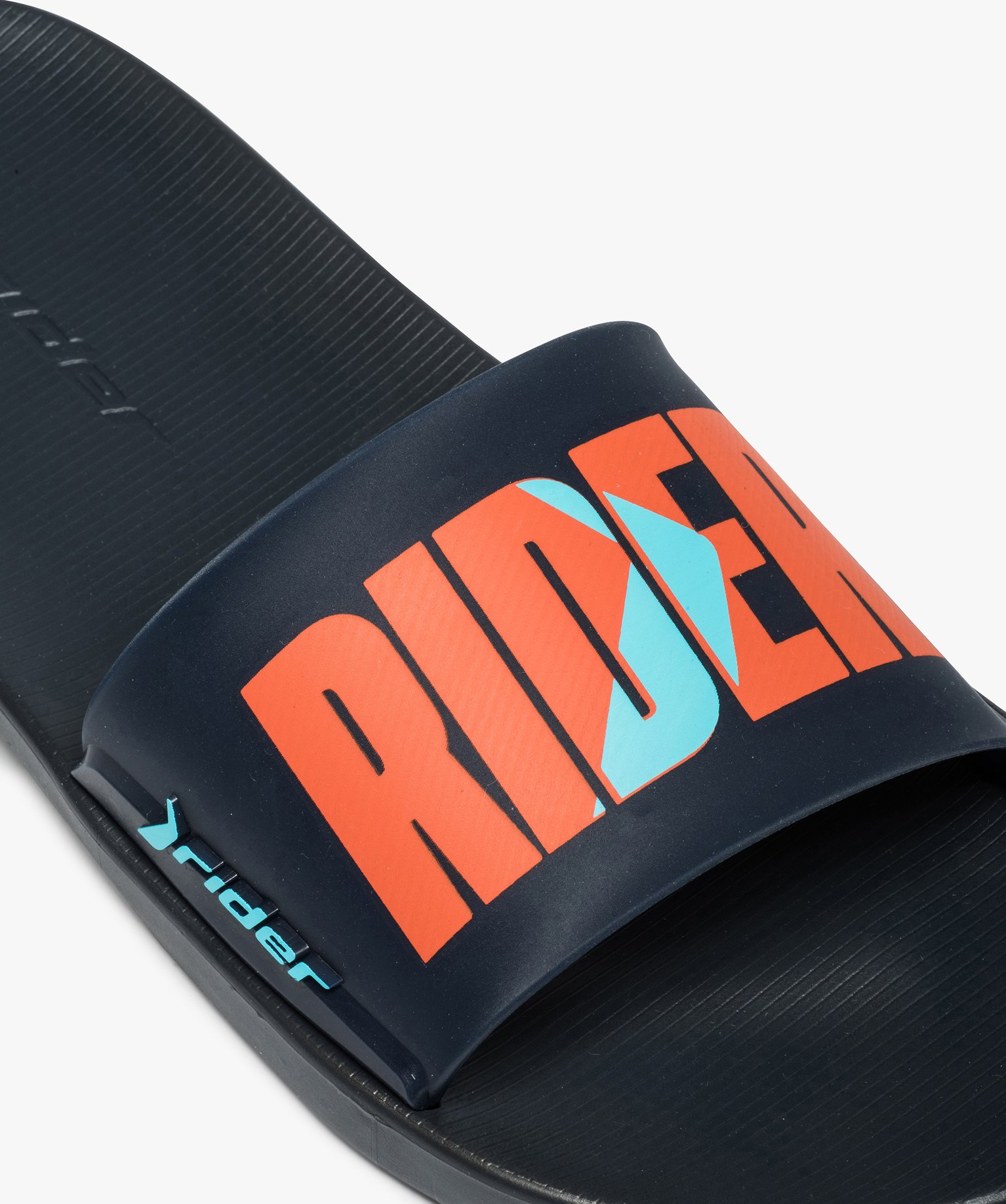 Mules de piscine homme à bandeau coloré - Rider bleu | GEMO