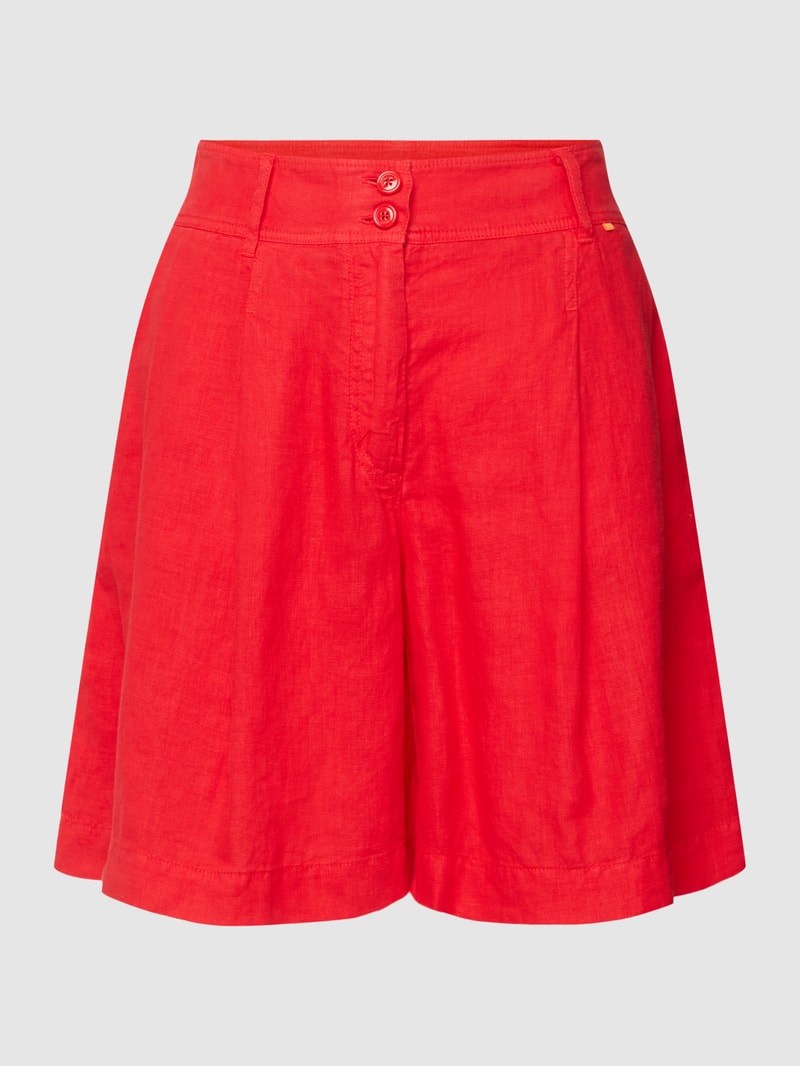 Bermudas mit Gesäßtaschen Modell 'Taweta' in rot