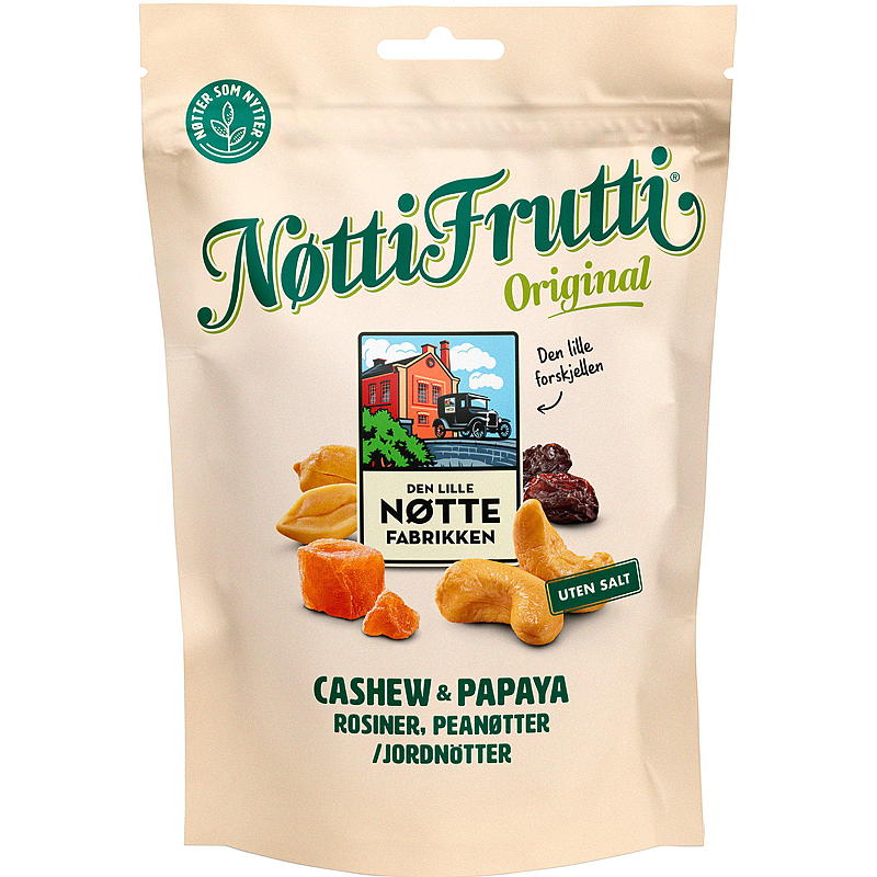 Brynild Nøtti frutti 190 g Dln