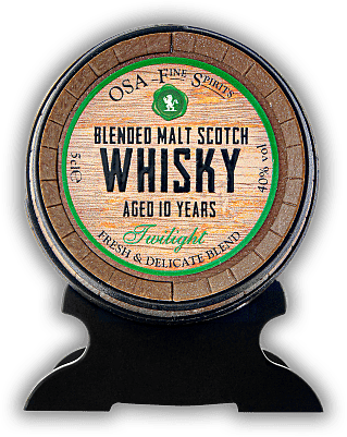 Old St. Andrews Whisky Barrel Malt Scotch Whisky Twilight 10 Years 0,05 Liter Old St. Andrews Whisky Barrel Malt Scotch Whisky Twilight 10 Years 0,05 Liter  Alter 10 J. - 0,05	 Liter - Vol 40%