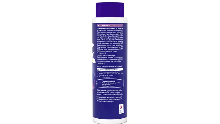 Dresdner Essenz Schaumbad All you need is sleep 500 ml