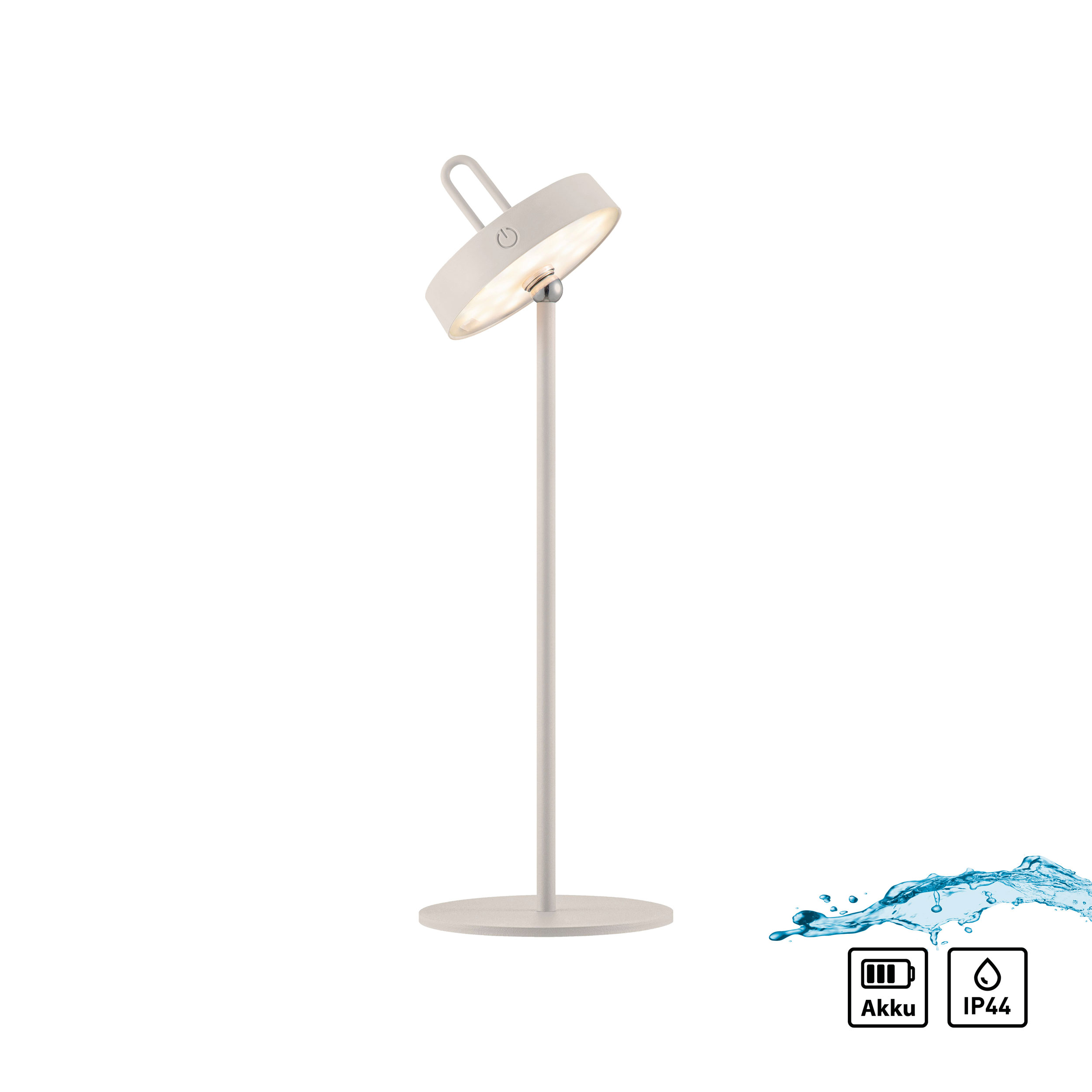 JUST LIGHT.LED-Akku-Tischleuchte 1flg