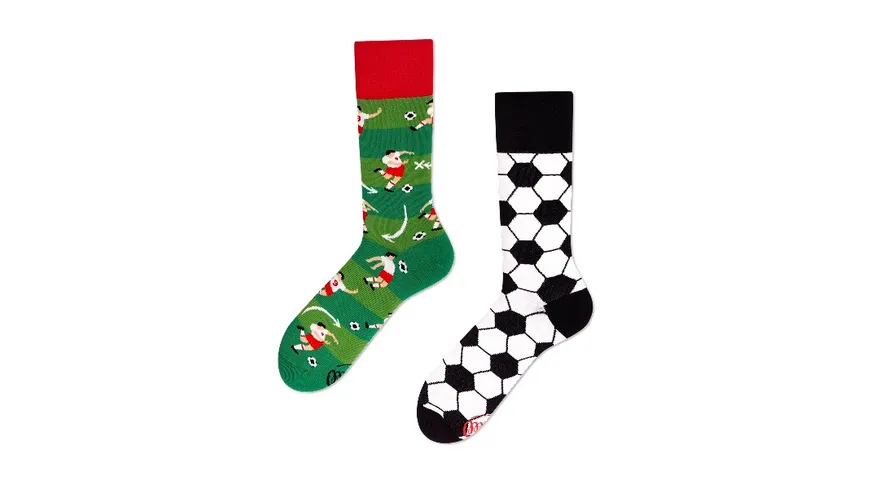 MANY MORNINGS Unisex Socken Football Fan Football Fan Regular