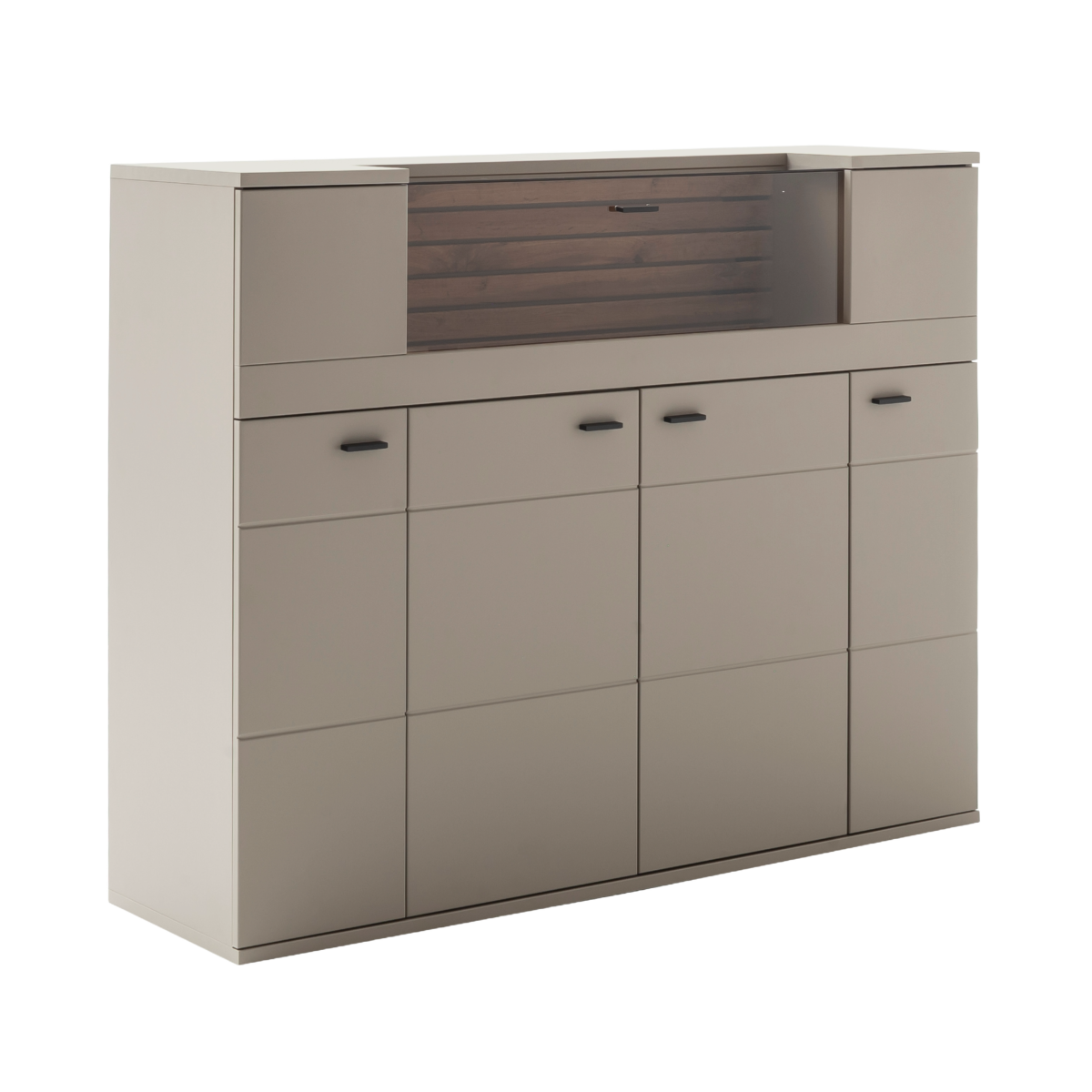 MCA Highboard Lüttich Basalt