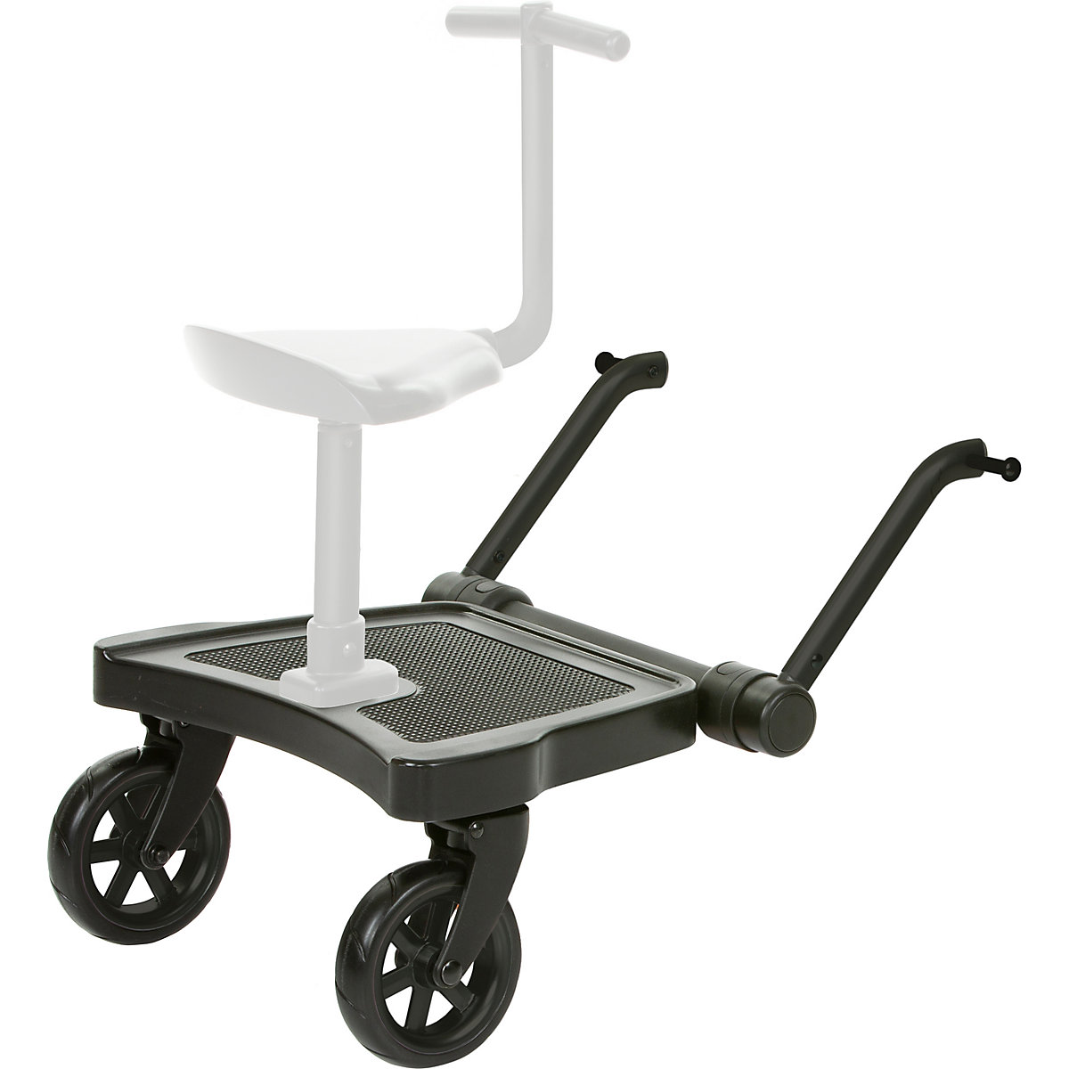 Trittbrett mit Sitz für Kinder, Kiddie Ride on 2, Set