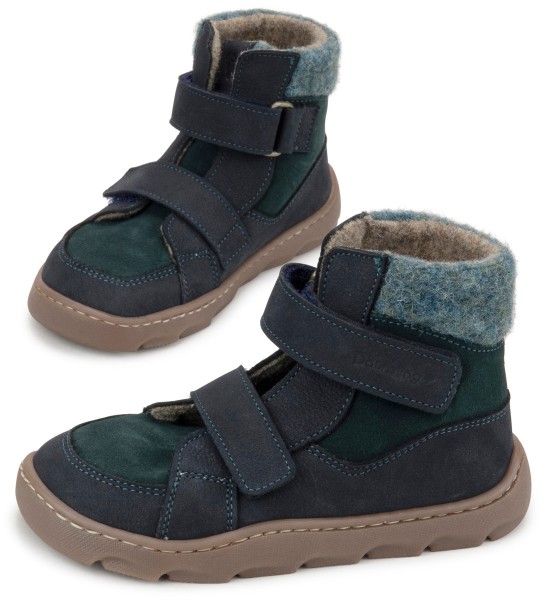 Däumling ~ Fati HighCut Leder Warm ~ Montana Ocean
