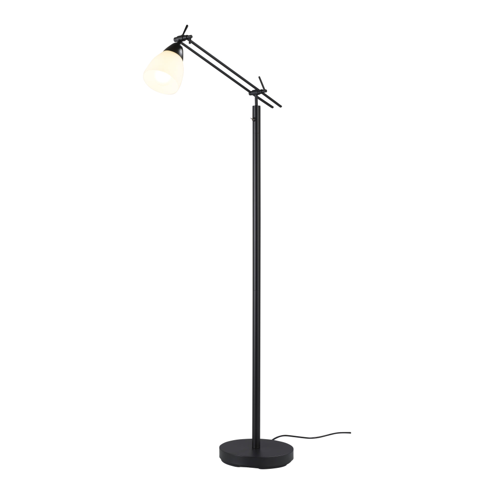 Stehleuchte 1flg. Curo schwarz matt