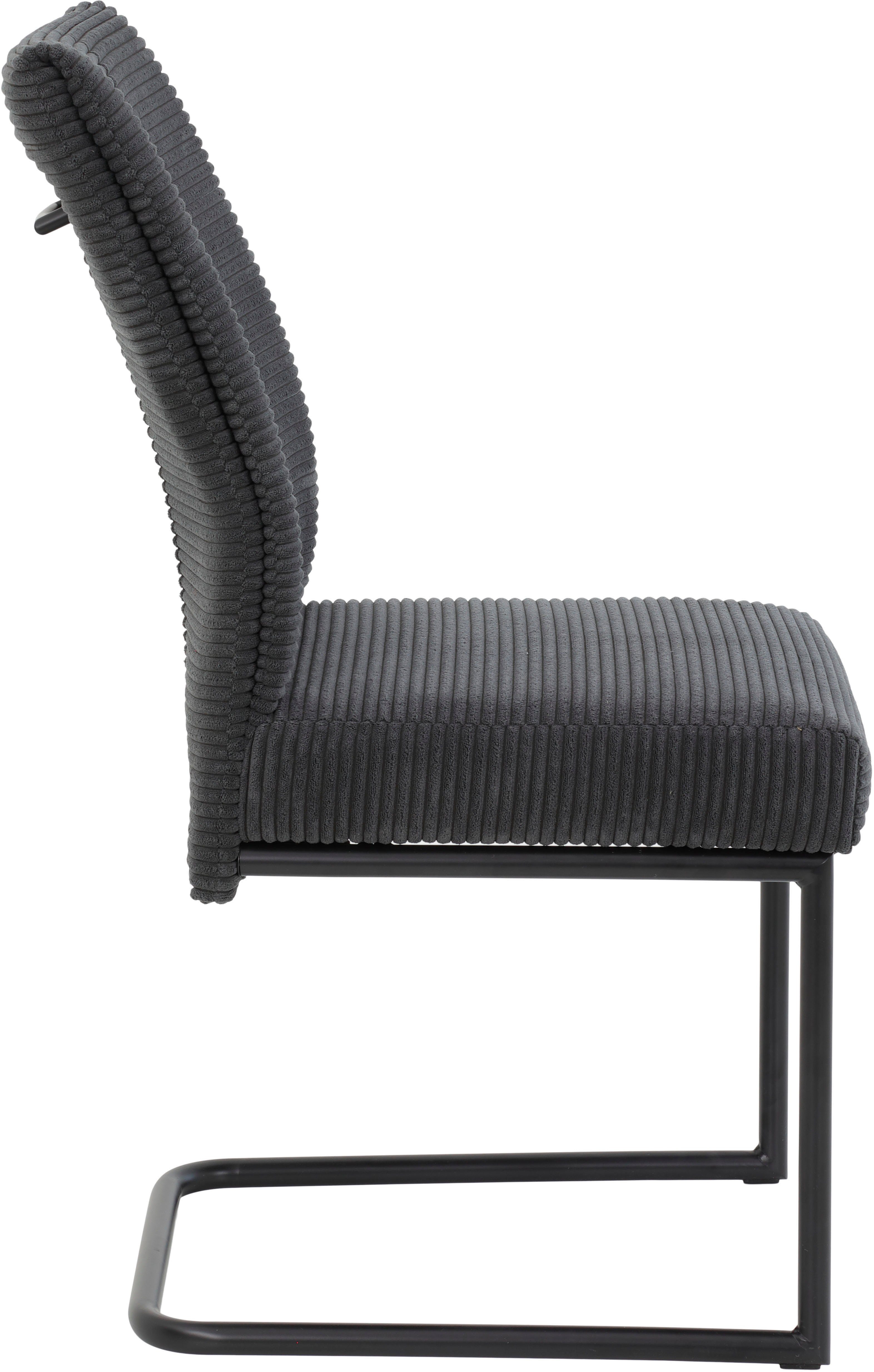 HELA Freischwinger Dagmar (Set, 2 St), bequeme Federkern Polsterung, Breitcordbezug