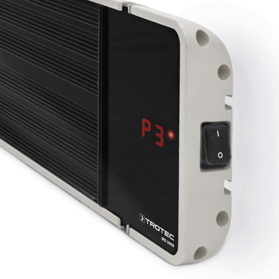 Trotec 1410003330 IRD 2400 juodas šildytuvas