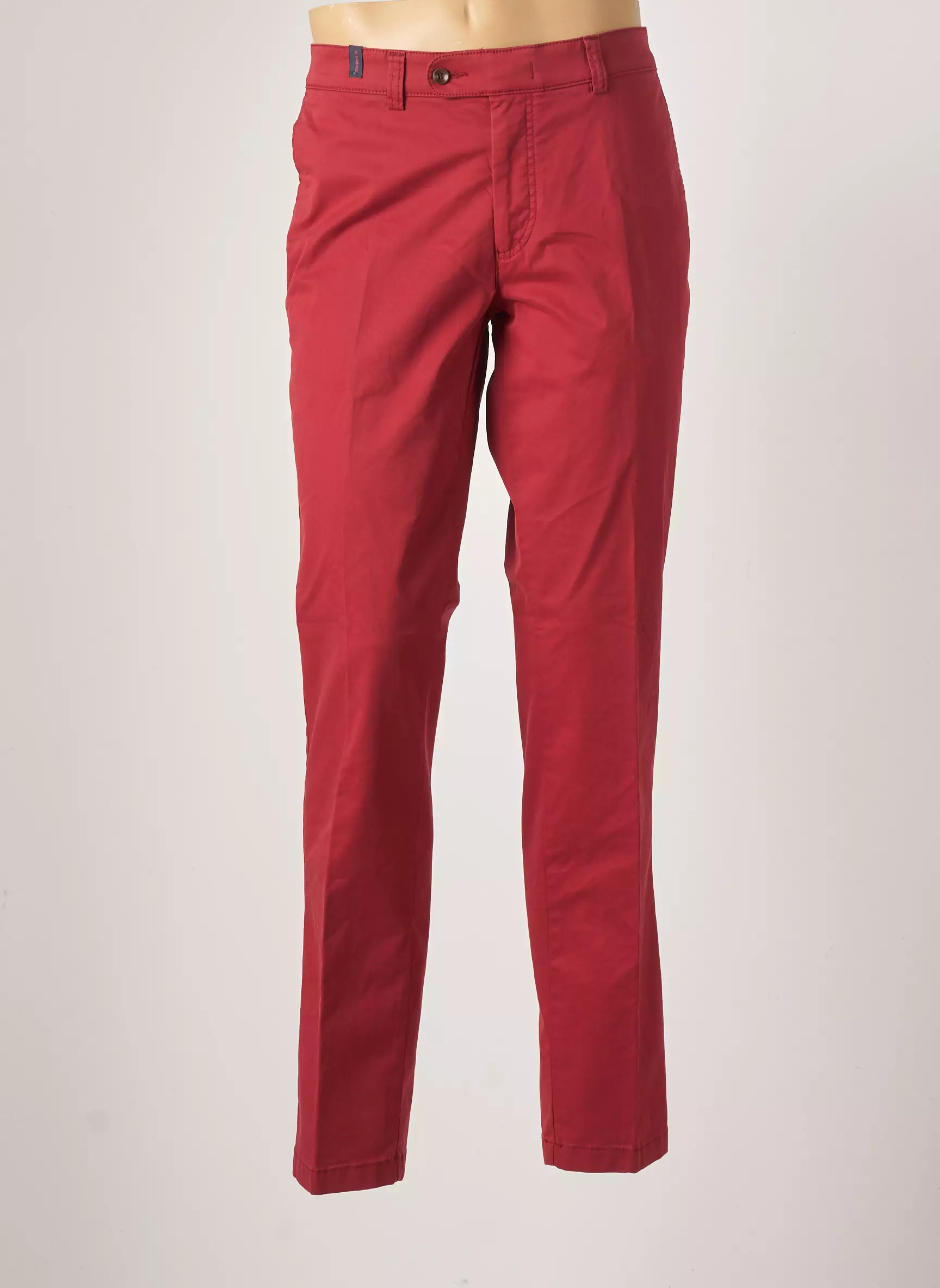 San Siro Pantalons Chino Homme couleur rouge