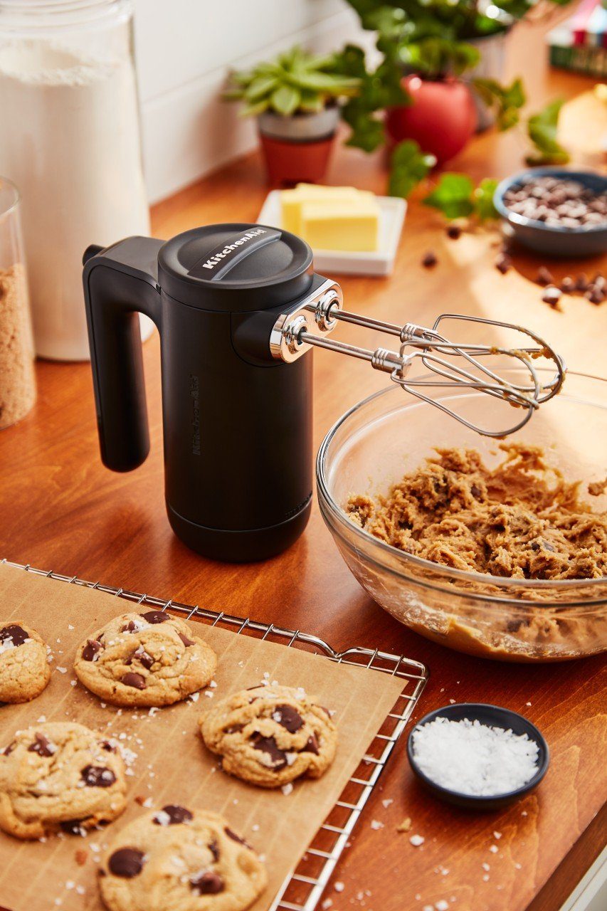 KitchenAid Handmixer Handrührer-Akku mit 7 Geschwindigkeitsstufen 5KHMB732