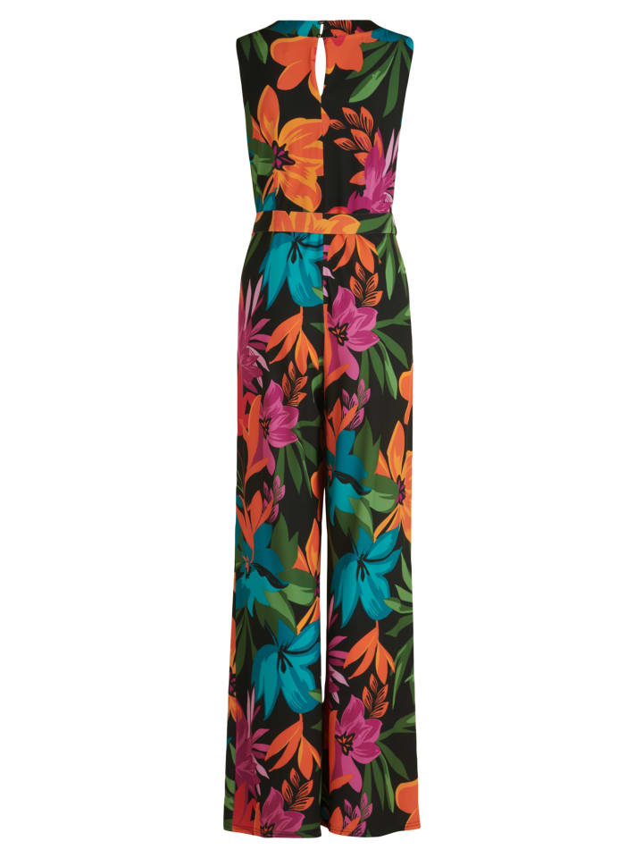 Vera Mont Jumpsuit mit Bindegürtel in Bunt günstig kaufen