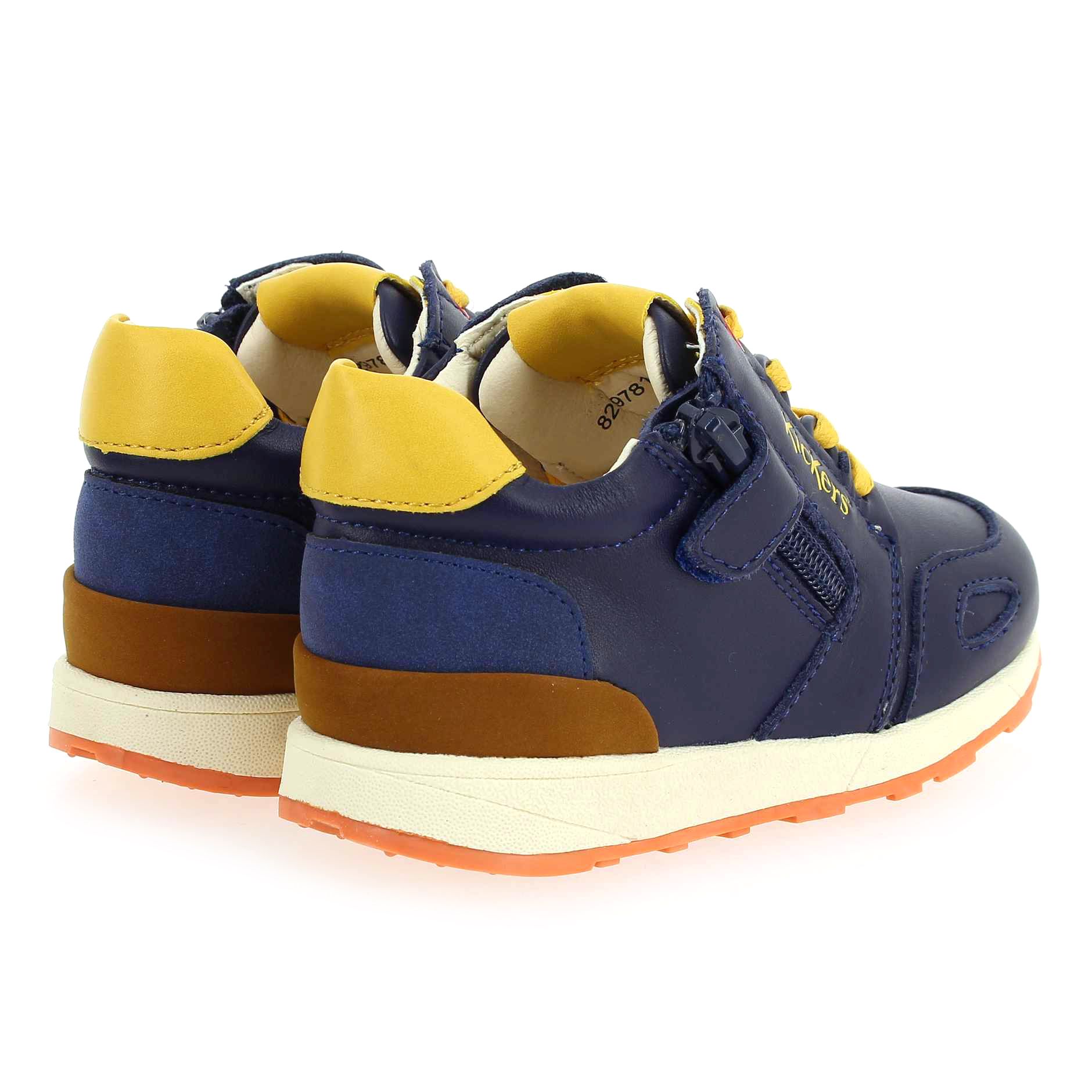 Kickers  DENVER MID - Marine Jaune