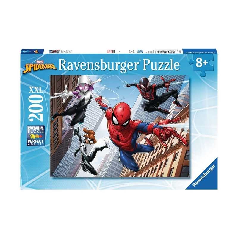 Puzzle Les pouvoirs de l'araignée Spider Man 200 pièces XXL