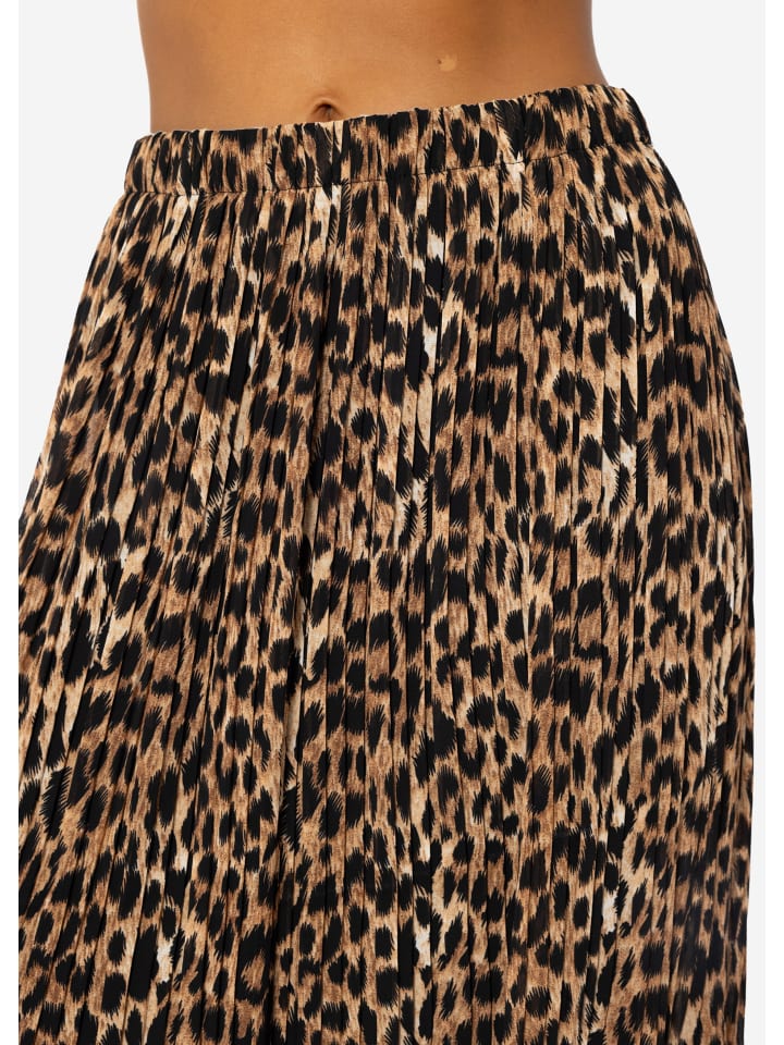SASSYCLASSY Chiffon Rock in Braun günstig kaufen
