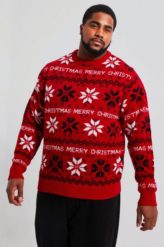Plus Merry Christmas Pullover