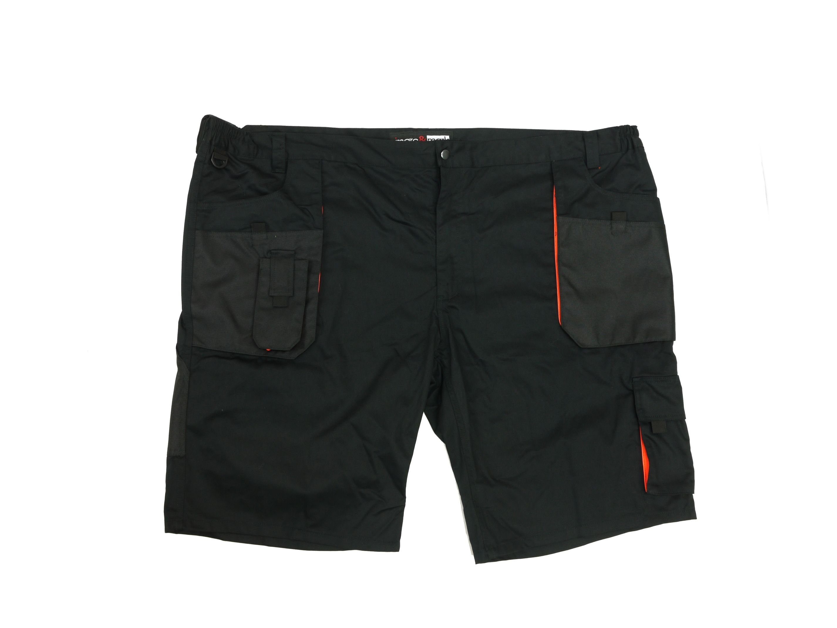 marc & mark Arbeitsshorts Kurze Arbeitshosen bis 10 XL von Marc & Mark in schwarz