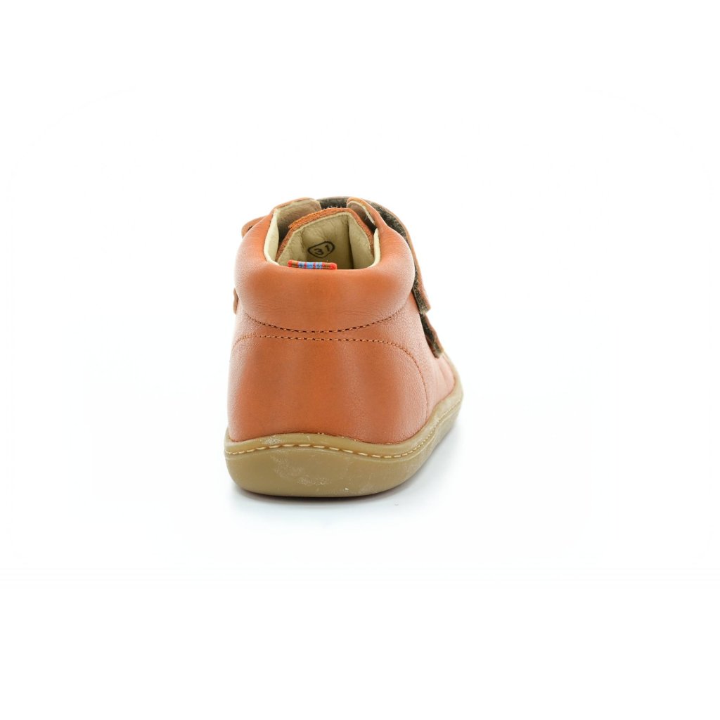 Koel4kids Bob Napa Cognac braune Barfuß-Stiefeletten