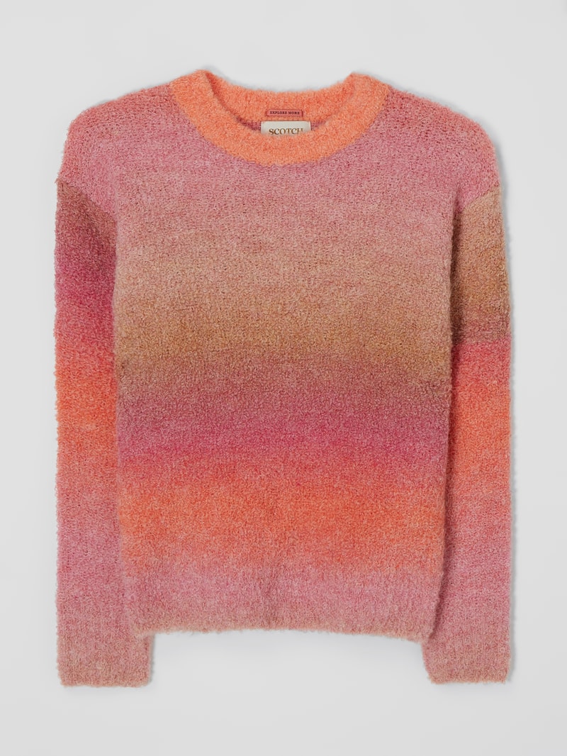 Pullover mit Alpaka-Anteil in rot