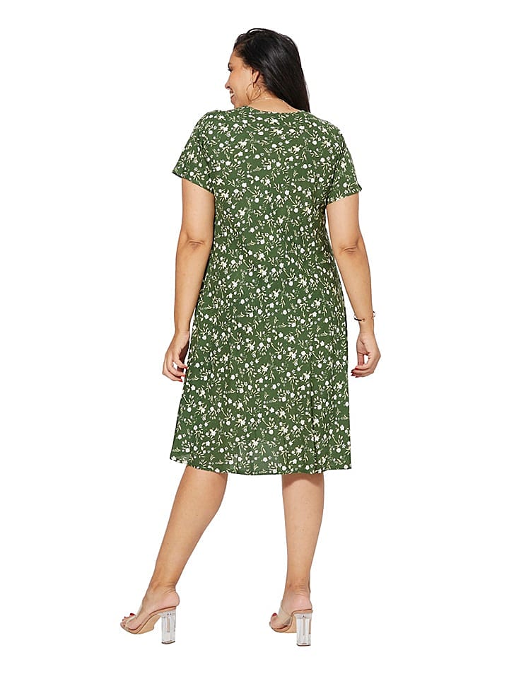 Aller Simplement Kleid in Grün günstig kaufen 42/44