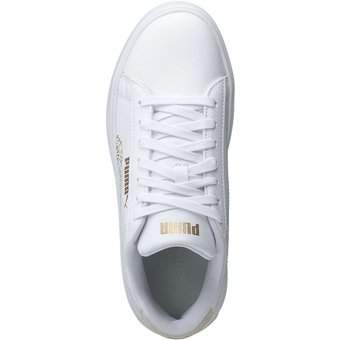 PUMA Smash Plattform v3 Laser Cut in weiß