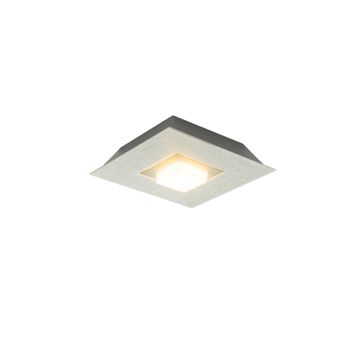 Grossmann 1-flg LED Deckenleuchte Karree Champagner