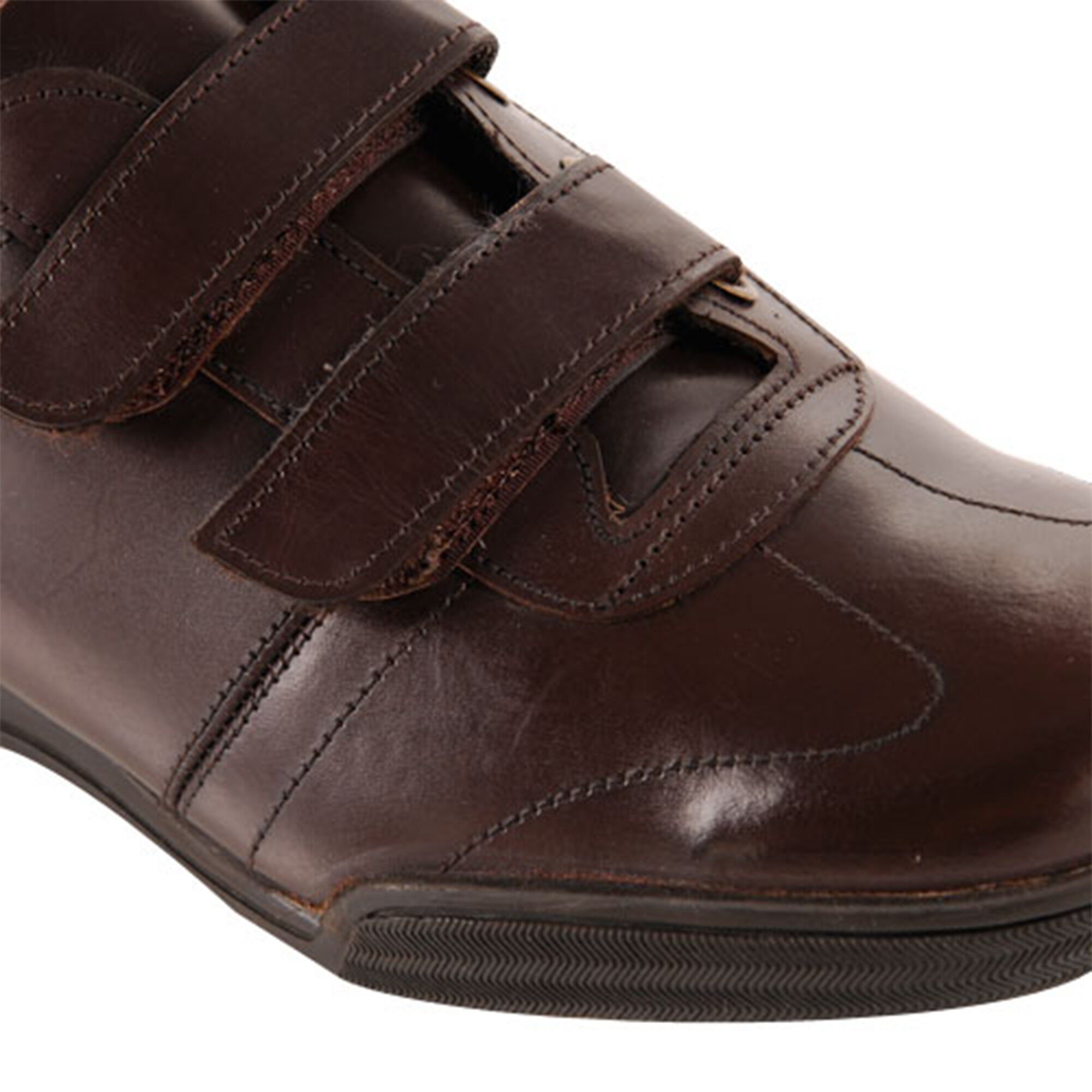 Derbies scratchées en cuir