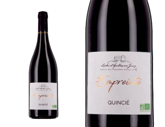 Domaine Joncy Beaujolais Quincié Empreinte Rouge 2020 Beaujolais Beaujolais Villages